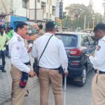 ناندیڑ: ٹریفک کی خلاف ورزیوں پر 201 کارروائیاں