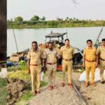 ناندیڑ میں غیر قانونی ریت نکاسی کے خلاف بڑی کارروائی