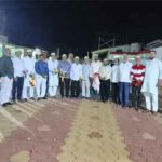 عثمان آباد میں تنظیمِ اساتذہ کی جانب سے عازمینِ حج کی گل پوشی کی تقریب کا انعقاد