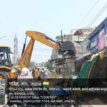 ناندیڑ :مور چوک تا چھترپتی چوک سڑک سے تجاوزات ہٹائے گئے