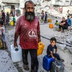 غزہ کی پیاس اور انسانیت کی تڑپ، نسل کشی کی ایک اور خونچکاں داستان