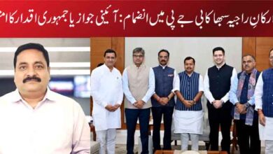 عاپ ارکانِ راجیہ سبھا کا بی جے پی میں انضمام: آئینی جواز یا جمہوری اقدار کا امتحان؟