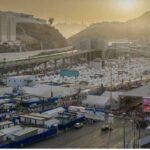 حج اکبر کی ادائیگی کے لیے حجاج کرام کی میدان عرفات کی طرف روانگی