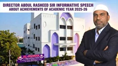 Abdul Rasheed Sir Director Alrizwan Junior College & Group of Schools