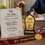 ملکاپور کی ہونہار طالبہ امامہ تقدیس محمد رضوان نے VIC-2026 میں پہلی پوزیشن حاصل کی