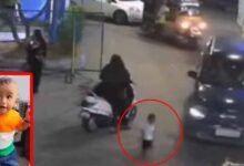 بابا پٹرول پمپ پر 3 سالہ معصوم کار کی زد میں آکر جاں بحق