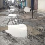 ناندیڑ کے ملت نگر روڈکی خستہ حالی، عوام شدید مشکلات کا شکار