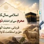 اسلامی سال کا آغاز محرم سے اور اختتام ذی الحجہ پر
