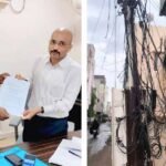 ناندیڑ: وارڈ نمبر 11 میں غیر مجاز کیبلز فوری ہٹانے کا مطالبہ