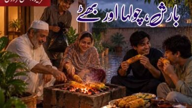 بارش، چولہا اور بھٹے تحریر: ایمن فردوس بنت عبدالقدیر