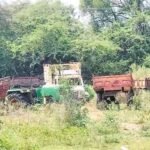 سیلو تحصیل دفتر کے سامنے سے ضبط شدہ ٹریکٹر ریت سمیت چوری