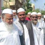 جمعیۃ العلماء ناندیڑ کے وفد کی جمعیۃ العلماء مہاراشٹر صدر مولانا حلیم اللہ صاحب قاسمی اور مولانا ازہر مدنی سے ملاقات